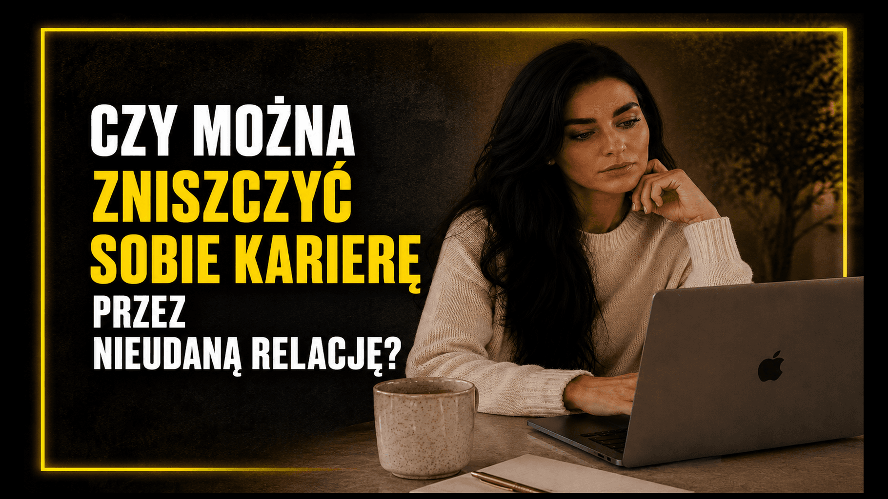 Okładka filmu Czy można zniszczyć sobie karierę przez nieudaną relację?