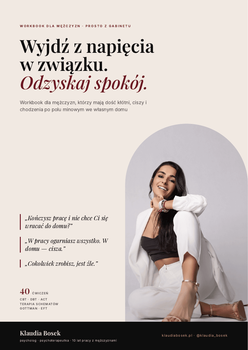 Oryginalna okładka workbooka Wyjdź z napięcia w związku